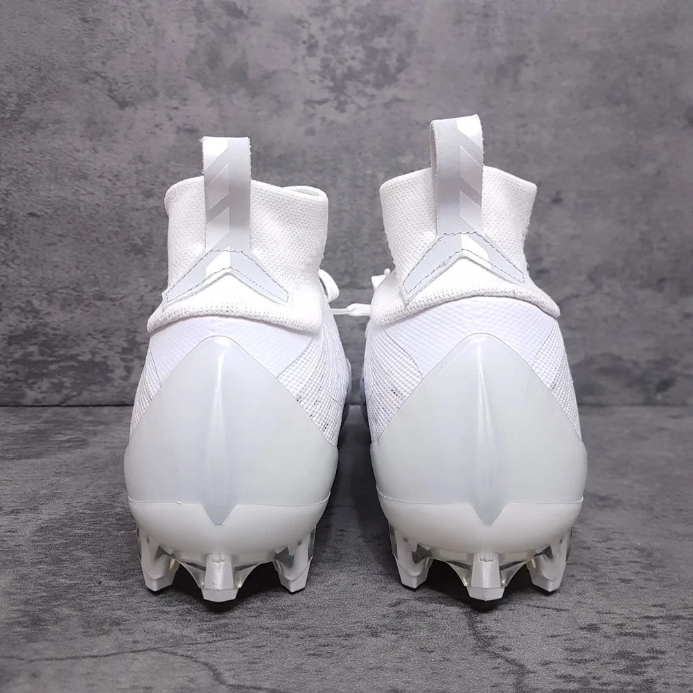 NIKE Vapor Untouchable Pro 3‎ Football Cleats Mens Size 9 White Black Nby - Picture 4 of 5